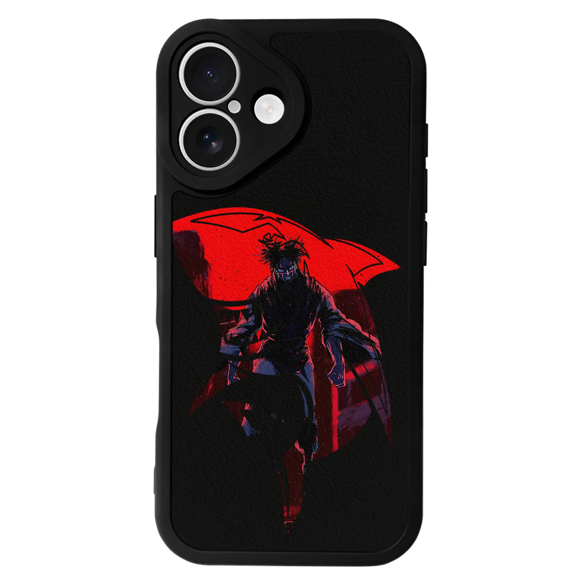 呪術廻戦 グッズ,脹相 - IPhone 16シリーズ対応 ・ シリコンスマホケース ・ レザー調 ・ 高精度フィット ・ 耐衝撃 ・ ワイヤレス充電対応 ・ 精密カット